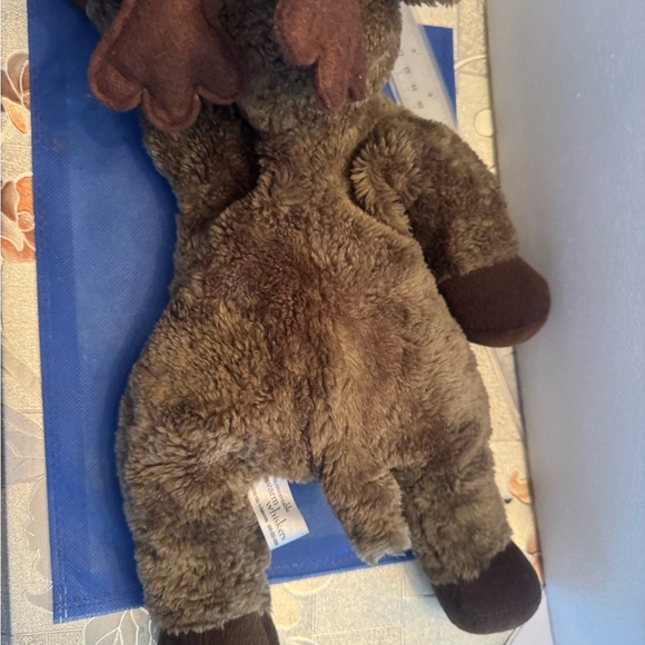Cuddly Brown Moose Plush Toy - Picture 3 of 6